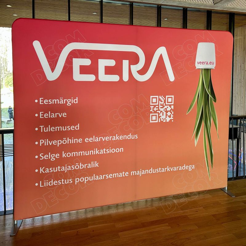 Reklaamstend / reklaamtaust