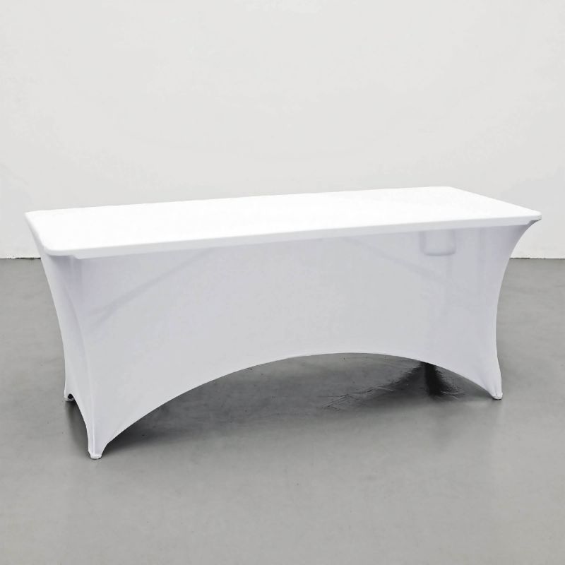 Folding table with tablecloth