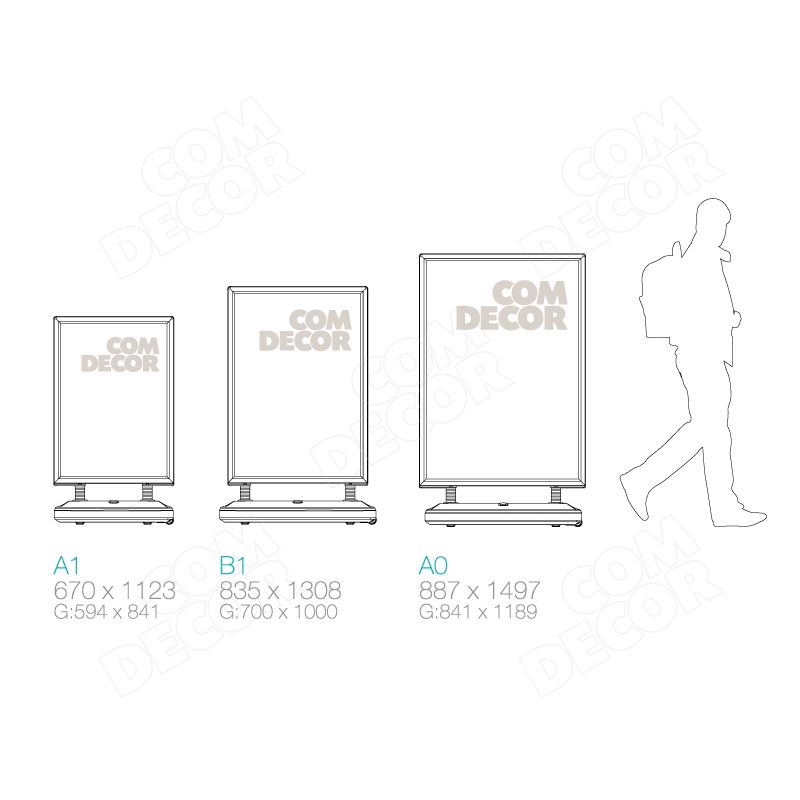 Pavement signs / a-stands