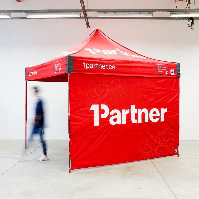 Professional promotion tent by EZ UP