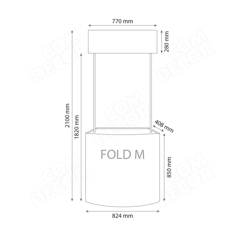 Promotional counter - measures