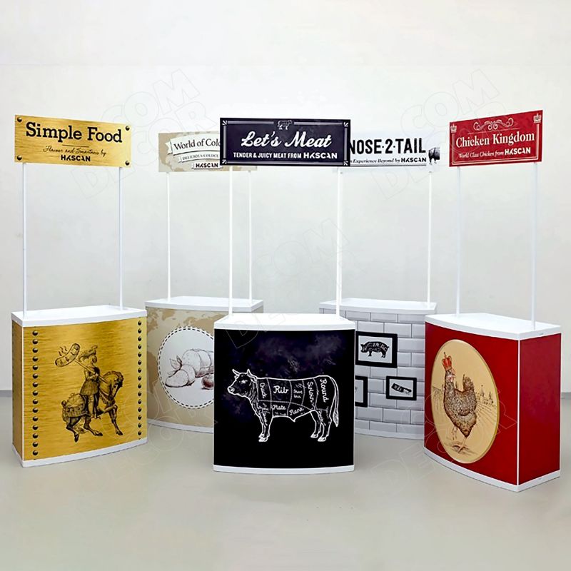 Promotional counters / tasting counters