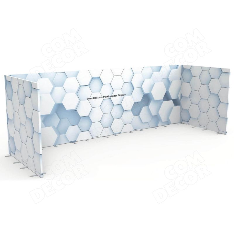 Reusable exhibition booth and accessories