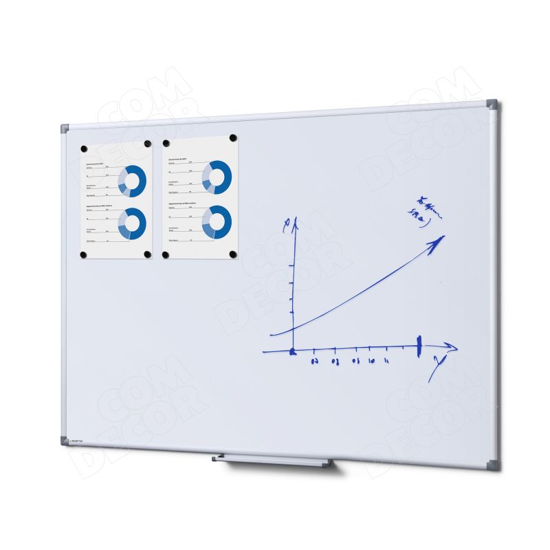Whiteboard / magnetic board 120x90cm