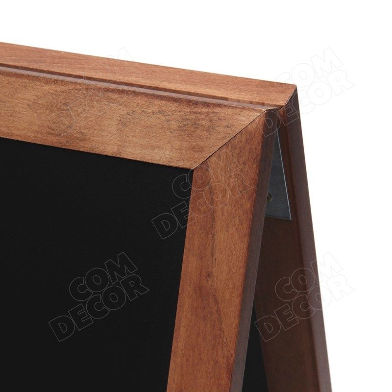 Wooden a-stand with chalkboard